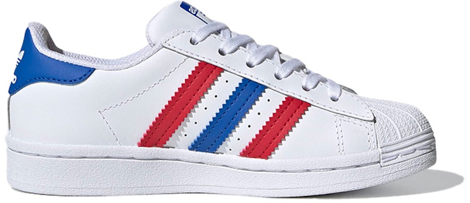 (PS) 아디다스 슈퍼스타 '화이트 블루 스칼렛' FW5850 Order (PS) 아디다스 슈퍼스타 '화이트 블루 스칼렛' FW5850