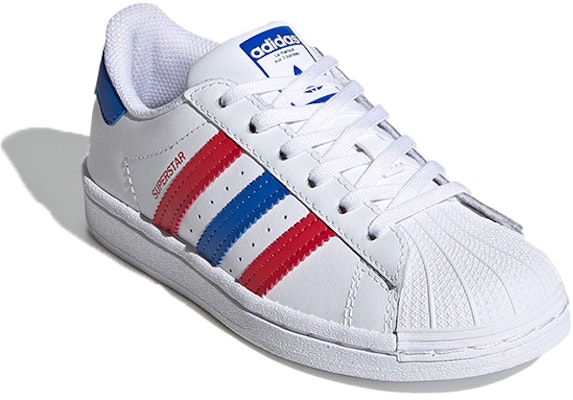 (PS) 아디다스 슈퍼스타 '화이트 블루 스칼렛' FW5850 Lookbook (PS) 아디다스 슈퍼스타 '화이트 블루 스칼렛' FW5850