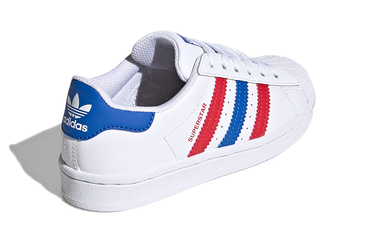 Shop (PS) 아디다스 슈퍼스타 '화이트 블루 스칼렛' FW5850