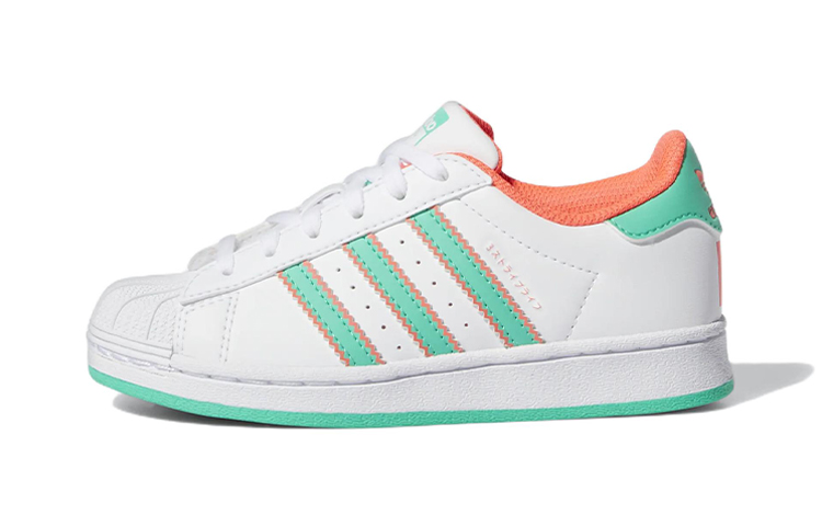 (PS) adidas Superstar 'White Hi-Res Green'
