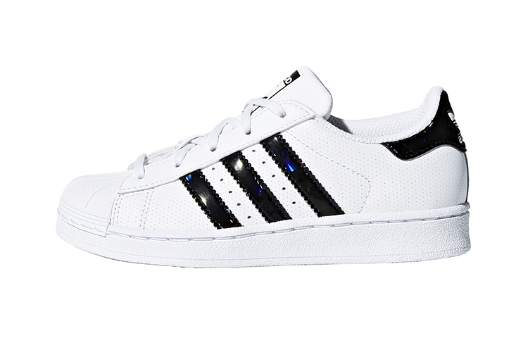 Buy (PS) adidas Superstar C 'Hologram Hitam' DB1211