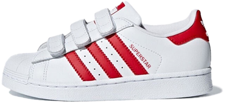 (PS) adidas Superstar CF C 'Merah Menyala' CG6622 Buy (PS) adidas Superstar CF C 'Merah Menyala' CG6622