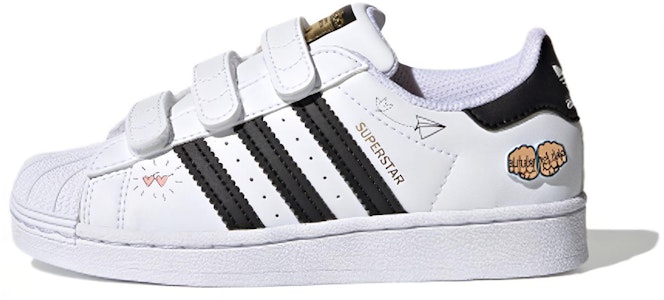 (PS) 아디다스 슈퍼스타 J '걸스 룰 - 화이트' FZ0615 Buy (PS) 아디다스 슈퍼스타 J '걸스 룰 - 화이트' FZ0615