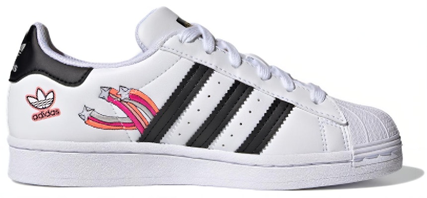 (Youth) adidas Superstar J 'Girls Rule - White' FX5202 Order (Youth) adidas Superstar J 'Girls Rule - White' FX5202
