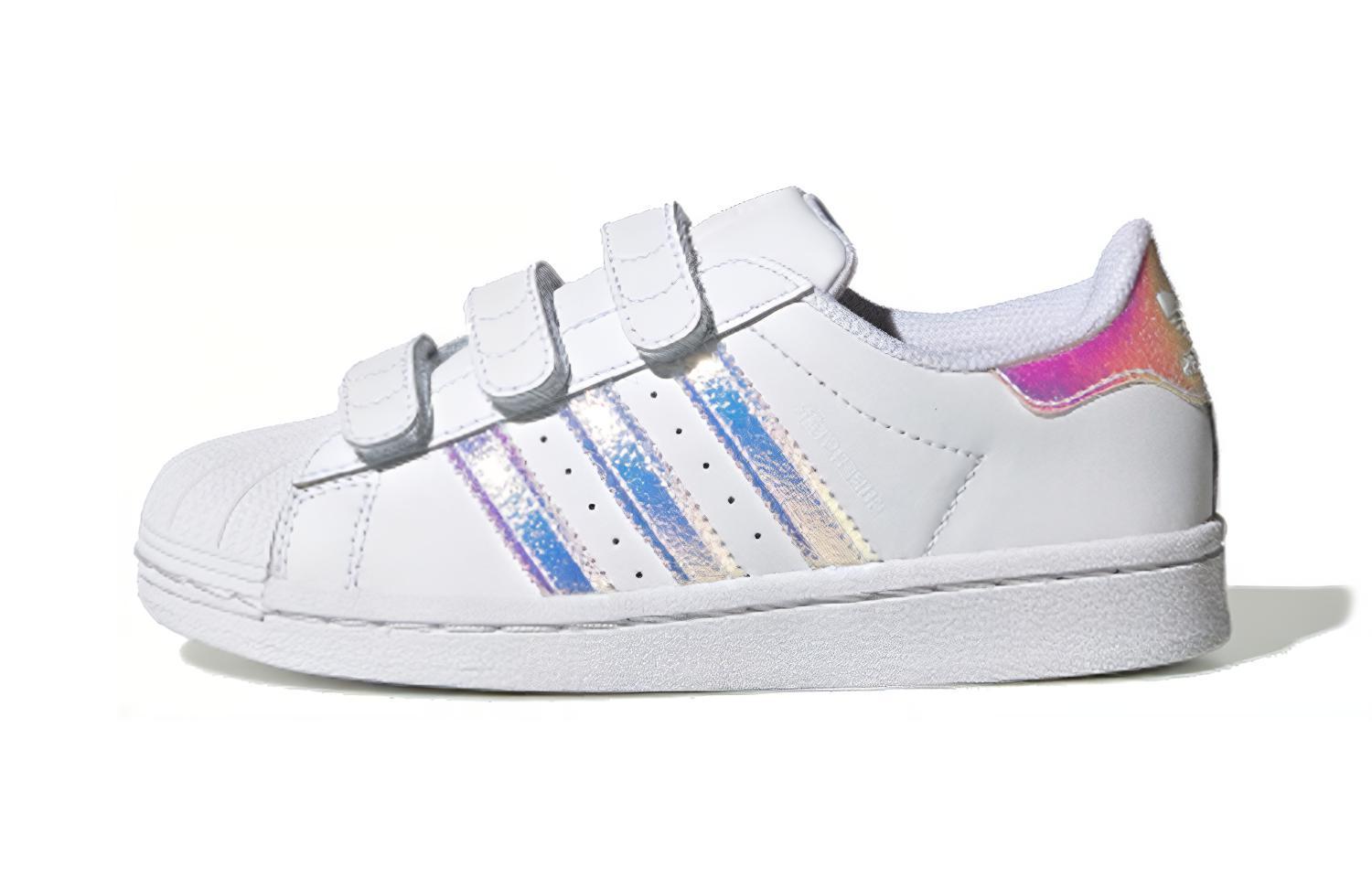(PS) adidas Superstar J 'White Iridescent'
