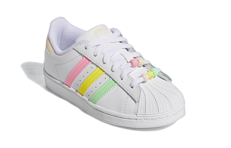 (PS) adidas Superstar Little Kid 'Cloud White Beam' 圖 3