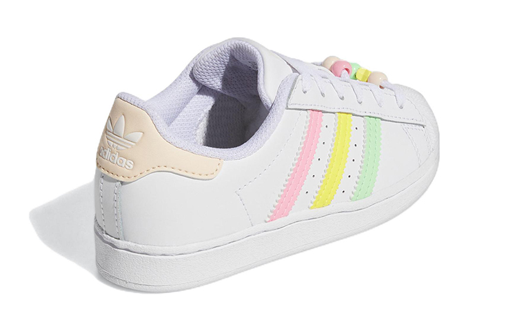 (PS) adidas Superstar Little Kid 'Cloud White Beam' 圖 4