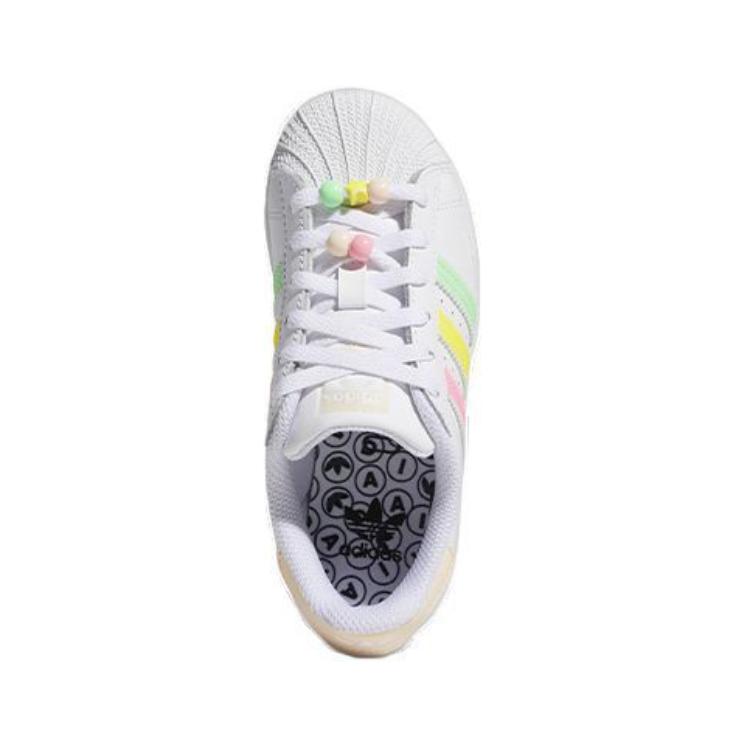 (PS) adidas Superstar Little Kid 'Cloud White Beam' 圖 5