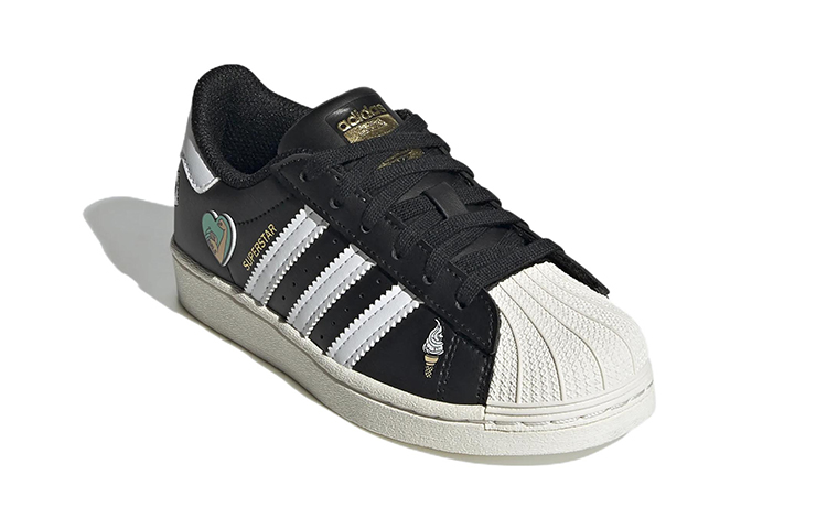 (PS) adidas Superstar Little Kid 'Empowering Graphics - Black' 圖 3