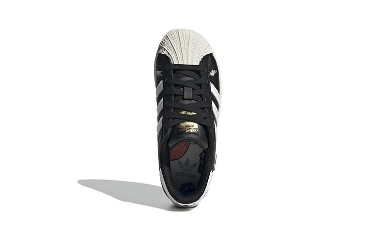 (PS) adidas Superstar Little Kid 'Empowering Graphics - Black' 圖 5