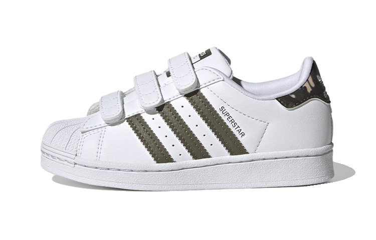 (Preschool) adidas Superstar Little Kid 'White Camo' HQ4285