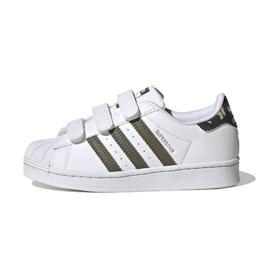 (PS) adidas Superstar Little Kid 'White Camo'