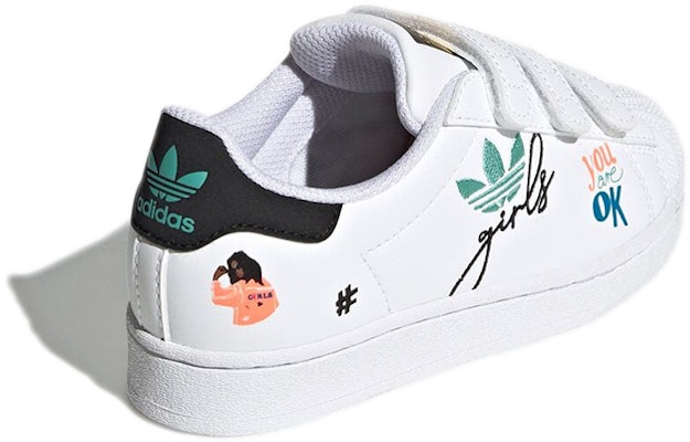 (Preschool) adidas Superstar Pure 'Self Love' H00778 Shop (Preschool) adidas Superstar Pure 'Self Love' H00778