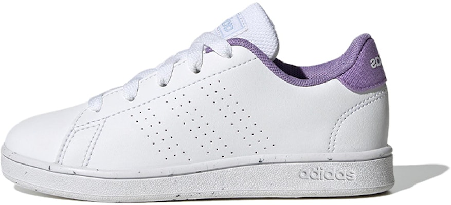 (Preschool) Adidas Tennis Advantage Lifestyle Court 'White Violet Fusion' H06181 Buy (Preschool) Adidas Tennis Advantage Lifestyle Court 'White Violet Fusion' H06181