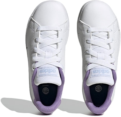 (Preschool) Adidas Tennis Advantage Lifestyle Court 'White Violet Fusion' H06181 Shop (Preschool) Adidas Tennis Advantage Lifestyle Court 'White Violet Fusion' H06181