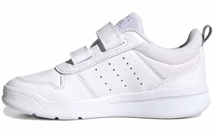 preschool-adidas-tensaur-j-low-tops-casual-skateboarding-shoes-white-eg-4089