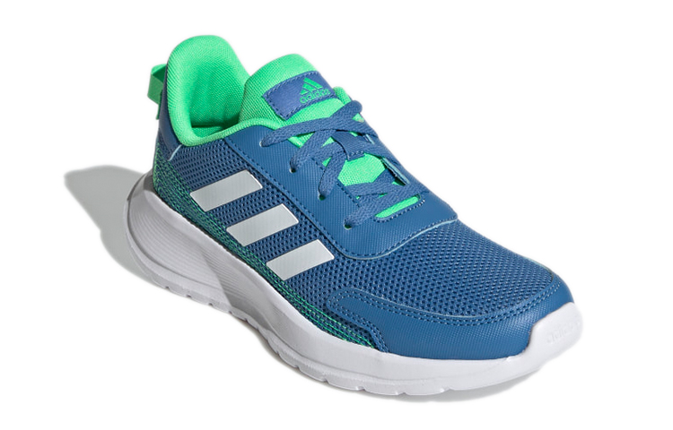 Lookbook 兒童 adidas Tensaur K 舒適透氣 低幫跑步鞋 藍