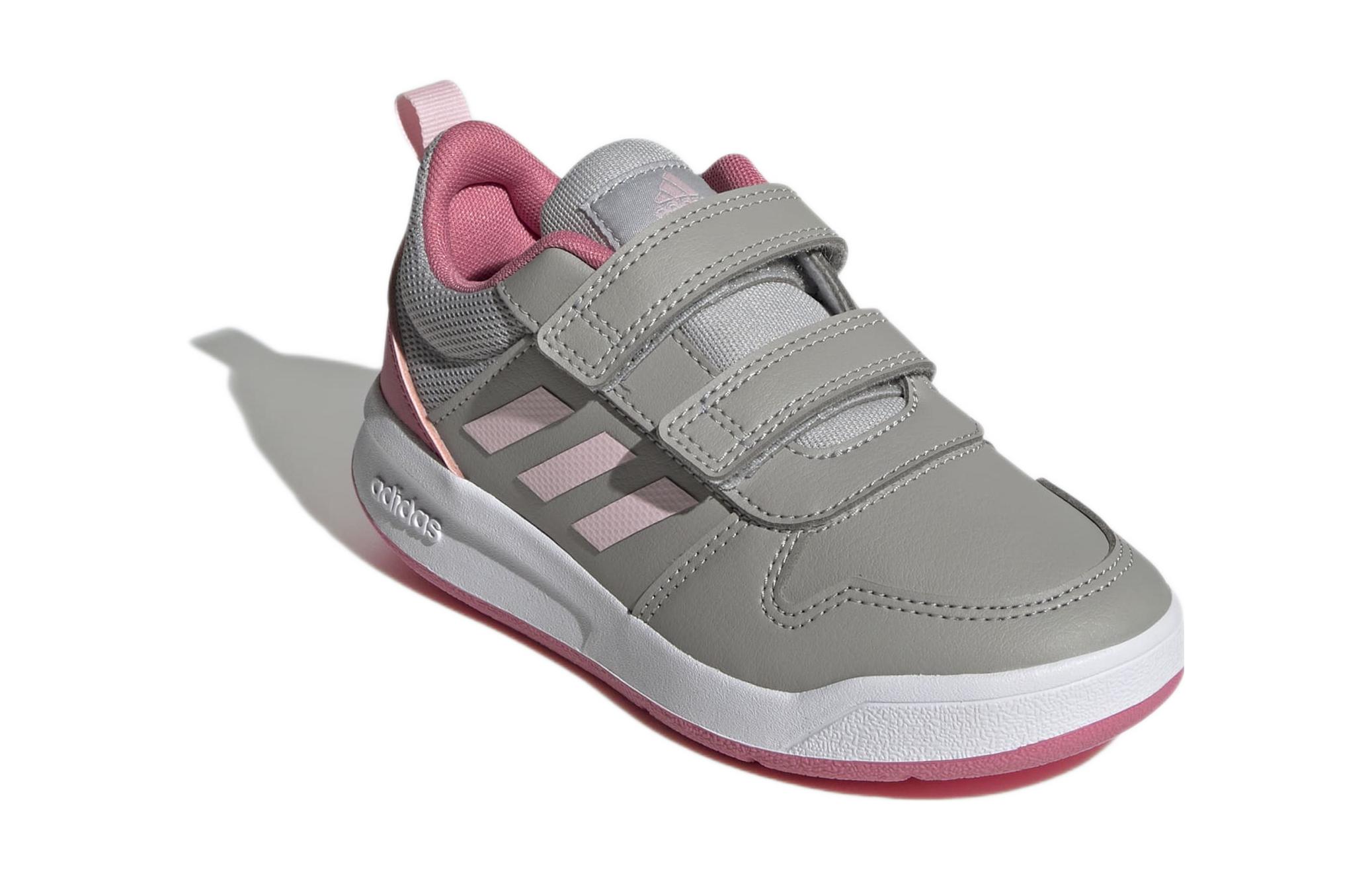 (PS) adidas Tensaur K 'Grey Pink' 圖 3