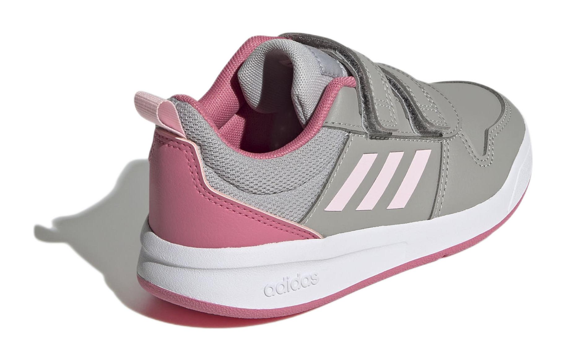 (PS) adidas Tensaur K 'Grey Pink' 圖 4