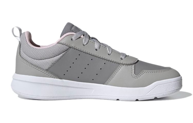 Order 儿童 adidas Tensaur K 防滑耐磨 低筒跑步鞋 灰粉