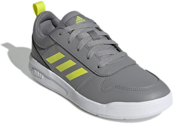 兒童 adidas Tensaur K 舒適 耐磨 低幫 兒童板鞋 灰黃色 Lookbook 兒童 adidas Tensaur K 舒適 耐磨 低幫 兒童板鞋 灰黃色