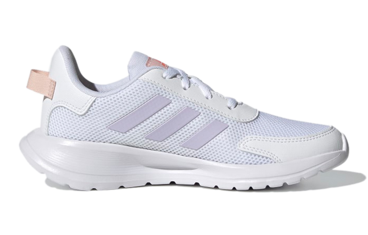 Order 兒童 adidas Tensaur K 舒適防滑運動跑步鞋 白紫色