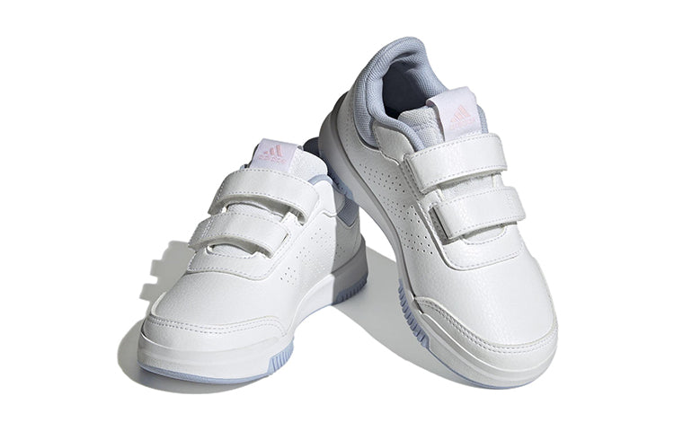Lookbook (PS) Chaussures de Sport adidas Tensaur ''Blanc Bleu Rose'' H06311