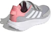 Shop 【BP幼童】adidas Tensor 魔術貼 防滑耐磨 低筒跑步鞋 灰粉