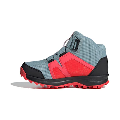 (PS) adidas Terrex Agravic Boa Mid Rain.Rdy K 'Red Grey Black'