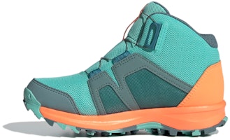 (Preschool) adidas Terrex Agravic Boa Mid Rain.Rdy K 'Green Orange' FX4090 (Preschool) adidas Terrex Agravic Boa Mid Rain.Rdy K 'Green Orange' FX4090