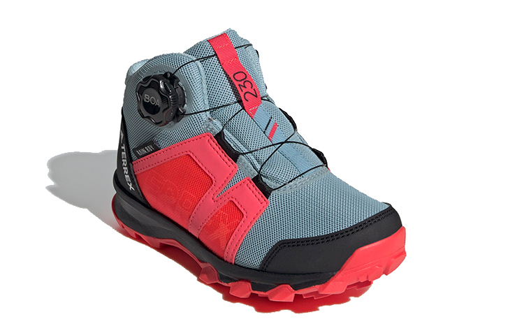 Lookbook (PS) adidas Terrex Agravic Boa Mid Rain.Rdy K ''Rot Grau Schwarz'' EE8471
