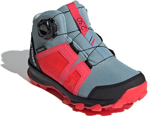(PS) adidas Terrex Agravic Boa Mid Rain.Rdy K 'Merah Kelabu Hitam' EE8471 Lookbook (PS) adidas Terrex Agravic Boa Mid Rain.Rdy K 'Merah Kelabu Hitam' EE8471