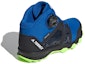 Shop (PS) adidas Terrex Agravic Boa Mid Rain.Rdy K 'Hitam Biru' EE8470