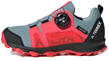 (Preschool) adidas Terrex Agravic Boa Rain.Rdy J 'Red Gray Black' EH2687 (Preschool) adidas Terrex Agravic Boa Rain.Rdy J 'Red Gray Black' EH2687