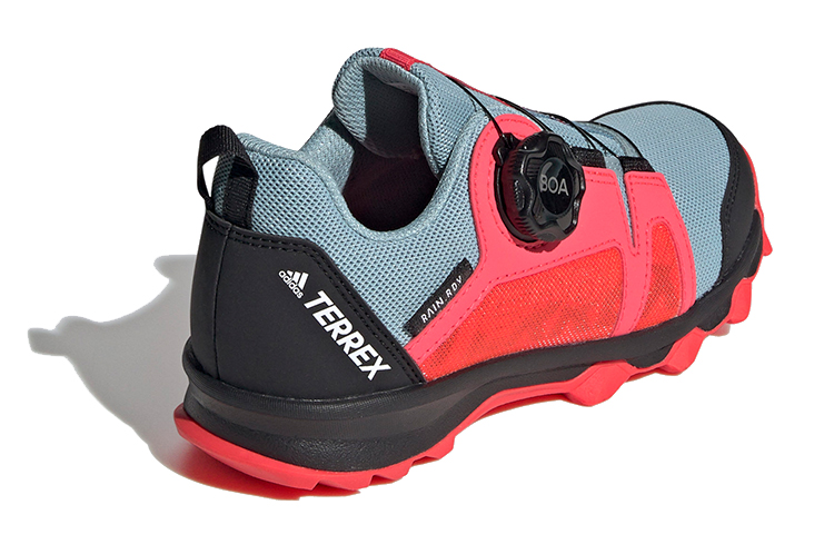 Shop 大童 adidas Terrex Agravic Boa Rain.RDY J 灰紅黑