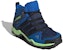(PS) adidas Terrex AX2R Climaproof Mid K 'Biru Hitam' EF2246