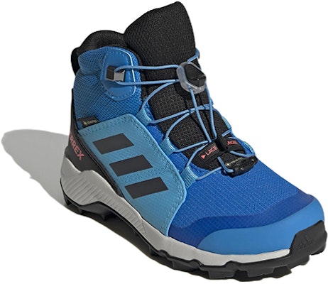 (Preschool) adidas Terrex Mid Gore-Tex Hiking 'Blue' GY7682 Lookbook (Preschool) adidas Terrex Mid Gore-Tex Hiking 'Blue' GY7682