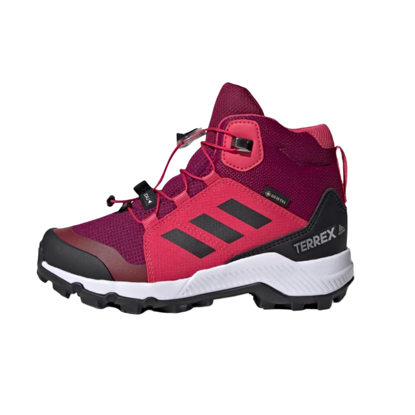 (Preschool) adidas Terrex Mid Gore-Tex Hiking 'Purple Black' FW9758