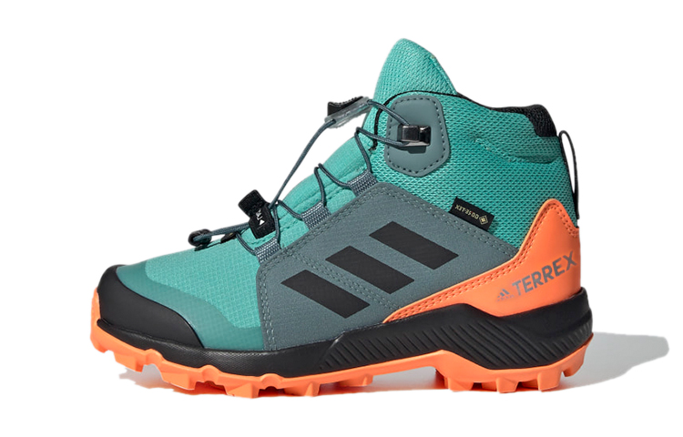 (Preschool) adidas Terrex Mid Gore-Tex K 'Blue Orange Color Block' FX4167