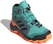 Lookbook (PS) adidas Terrex Mid Gore-Tex K 'Biru Jingga Warna Blok' FX4167
