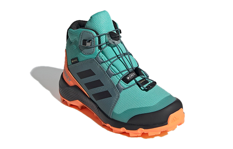 Lookbook (PS) adidas Terrex Mid Gore-Tex K ''Blu Arancione Color Block'' FX4167