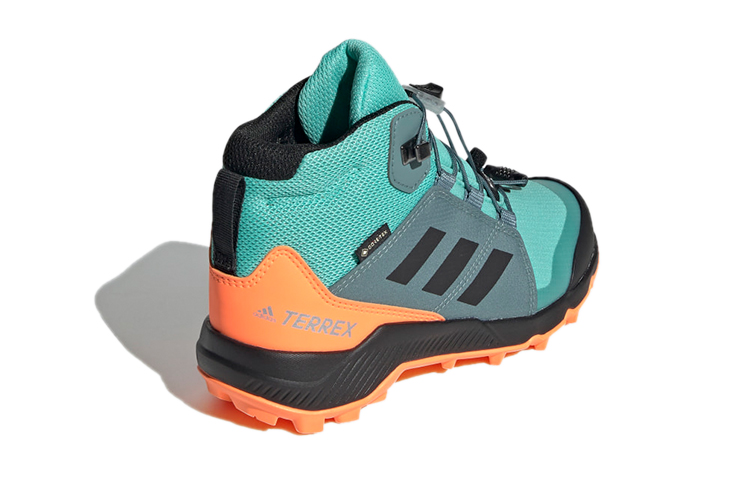 Shop (PS) adidas Terrex Mid Gore-Tex K ''Blu Arancione Color Block'' FX4167
