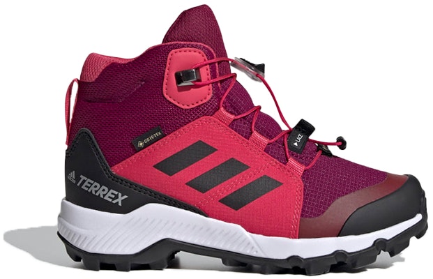 (Preschool) adidas Terrex Mid Gore-Tex Hiking 'Purple Black' FW9758 Order (Preschool) adidas Terrex Mid Gore-Tex Hiking 'Purple Black' FW9758