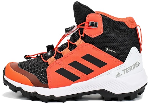 (Preschool) adidas Terrex Mid Gore-Tex K 'Black Orange White' FW9757 Buy (Preschool) adidas Terrex Mid Gore-Tex K 'Black Orange White' FW9757
