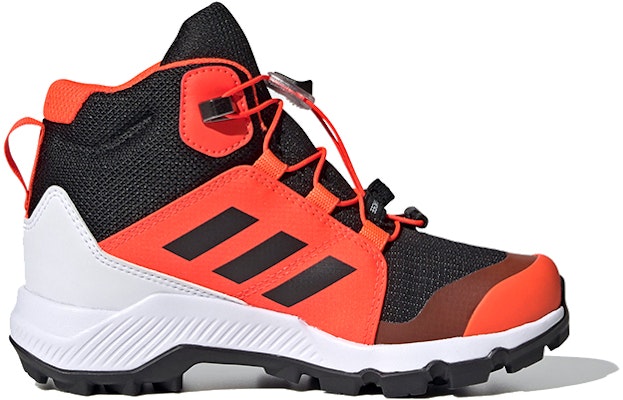 (Preschool) adidas Terrex Mid Gore-Tex K 'Black Orange White' FW9757 Order (Preschool) adidas Terrex Mid Gore-Tex K 'Black Orange White' FW9757