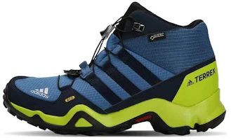 (Preschool) adidas Terrex Mid GTX K Shoes Blue/Black/Green CM7710 (Preschool) adidas Terrex Mid GTX K Shoes Blue/Black/Green CM7710