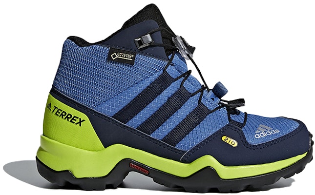 (Preschool) adidas Terrex Mid GTX K Shoes Blue/Black/Green CM7710 Order (Preschool) adidas Terrex Mid GTX K Shoes Blue/Black/Green CM7710
