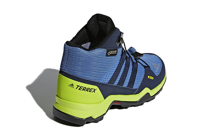 Shop (PS) adidas Terrex Mid GTX K Chaussures Bleu/Noir/Vert CM7710