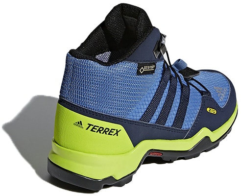 (Preschool) adidas Terrex Mid GTX K Shoes Blue/Black/Green CM7710 Shop (Preschool) adidas Terrex Mid GTX K Shoes Blue/Black/Green CM7710