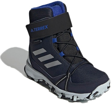兒童 adidas Terrex Snow CF CP CW K 戶外防滑耐磨運動鞋 墨水藍 Lookbook 兒童 adidas Terrex Snow CF CP CW K 戶外防滑耐磨運動鞋 墨水藍